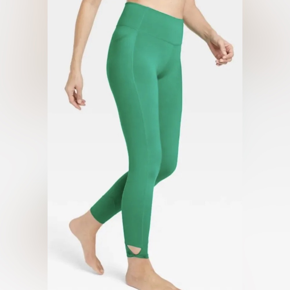 All in Motion Women's Simplicity Twist High-Rise Leggings Green